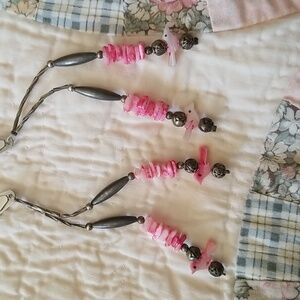 Vintage silver barrettes